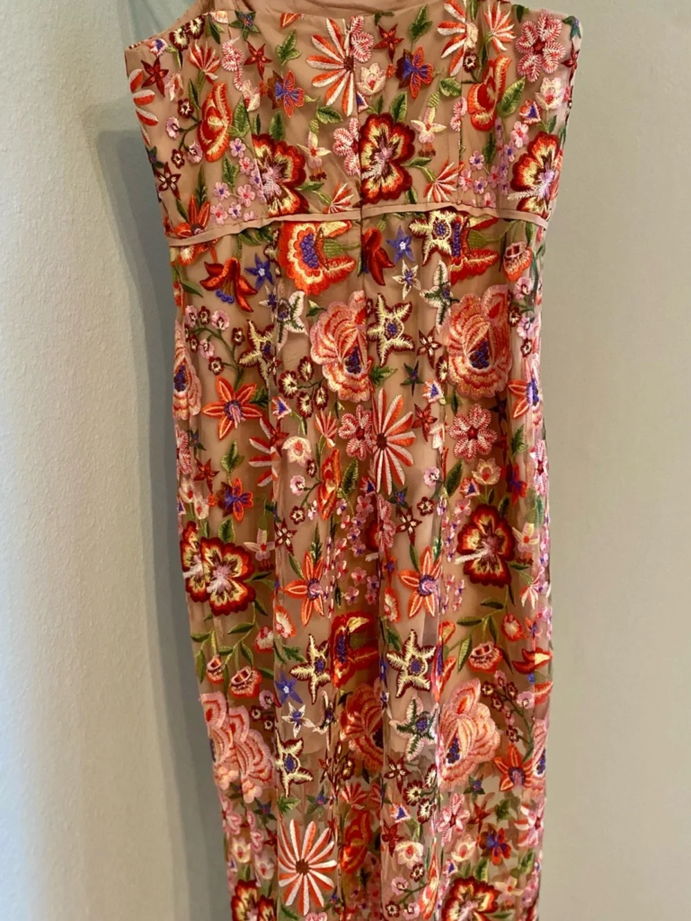 Sam Edelman Midi Embroidered Sheath Dress - Picture 4 of 7